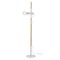 Homeroots 55.25 x 10 x 10 in. Hilyte 1-Light White Floor Lamp 397940 - alternate 3